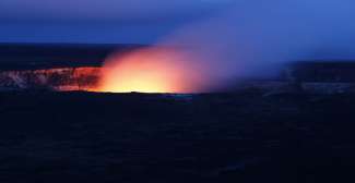 Op Big Island vindt u nog een actieve vulkaan