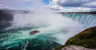 Exit Reizen regelt graag voor u een vakantie met bezoek aan de Niagara watervallen.