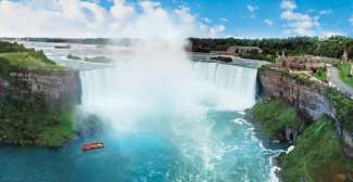 Niagara Falls van bovenaf