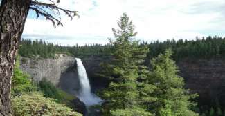 Helmcken Falls in Wells Gray Provincial Park