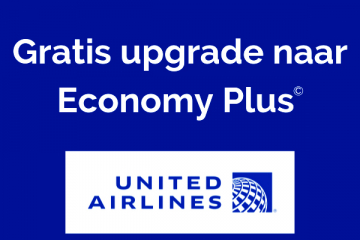 Gratis upgrade naar Economy Plus!