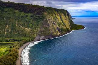 Het eiland Hawaii is het grootste eiland van de Hawaii Archipel, vandaar de naam Big Island.