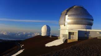 De Mauna Kea observatorium ligt in het Mauna Kea Science Reserve.