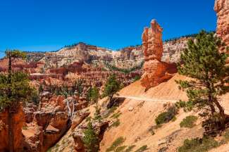 Bryce Canyon is een nationaal park en bevindt zich in de staat Utah.