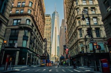 Het One World Tradecenter in Lower Manhattan New York.