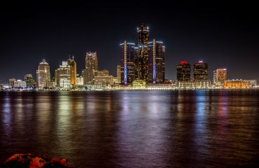 Skyline Detroit