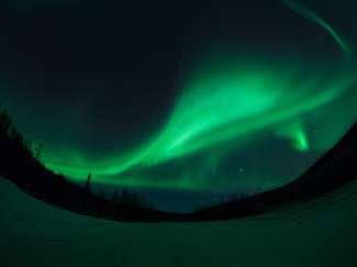 Ook in Fairbanks heb je de mogelijkheid het Noorderlicht te zien