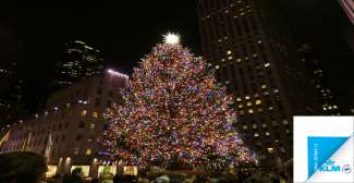 De bekende Kerstboom op Rockefeller Square